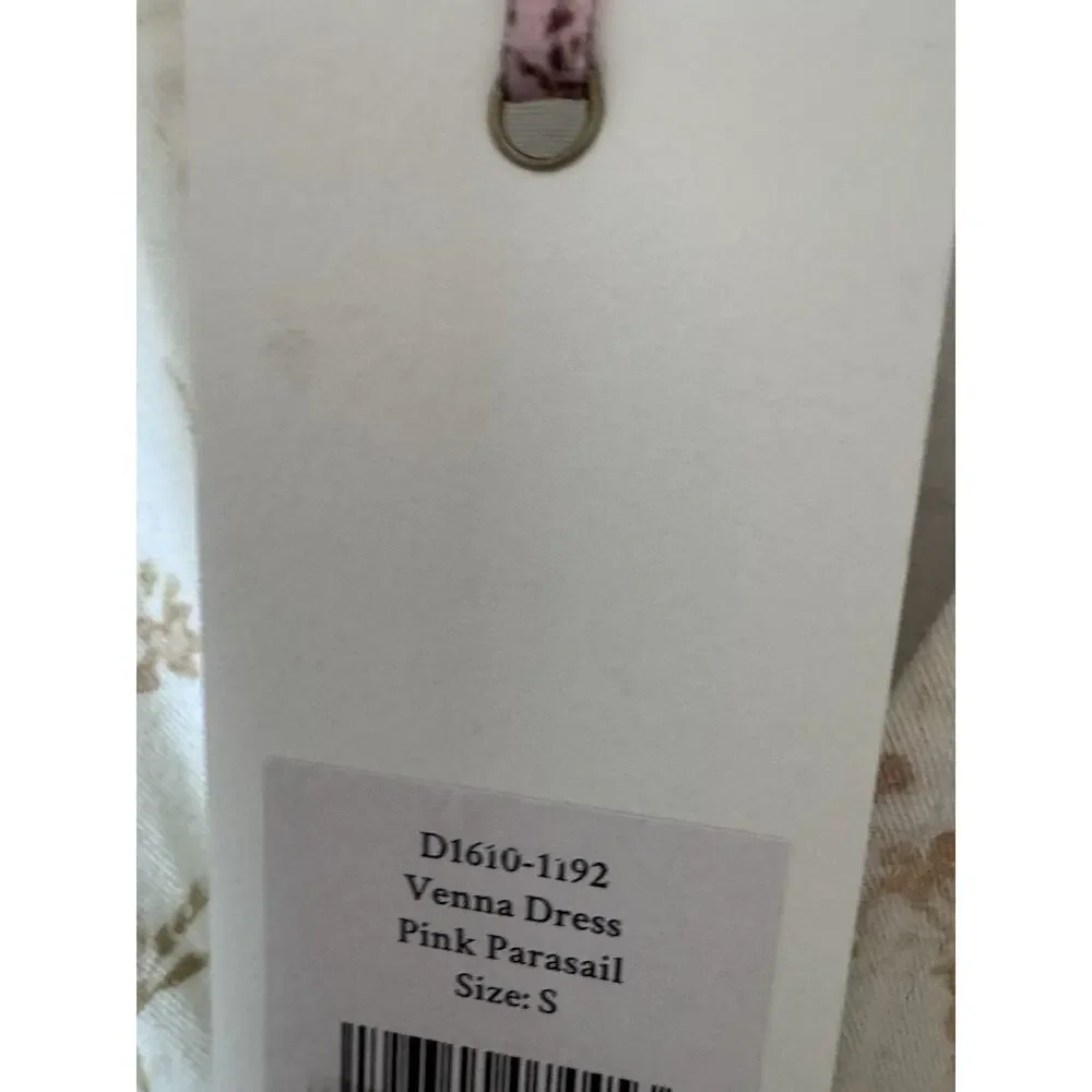 LoveShackFancy Cream Floral Midi Dress with Pink Bouquet Print - Picture 12 of 16